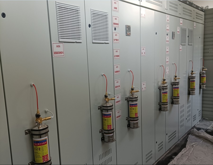 配电柜小空间自动灭火系统如何构建?